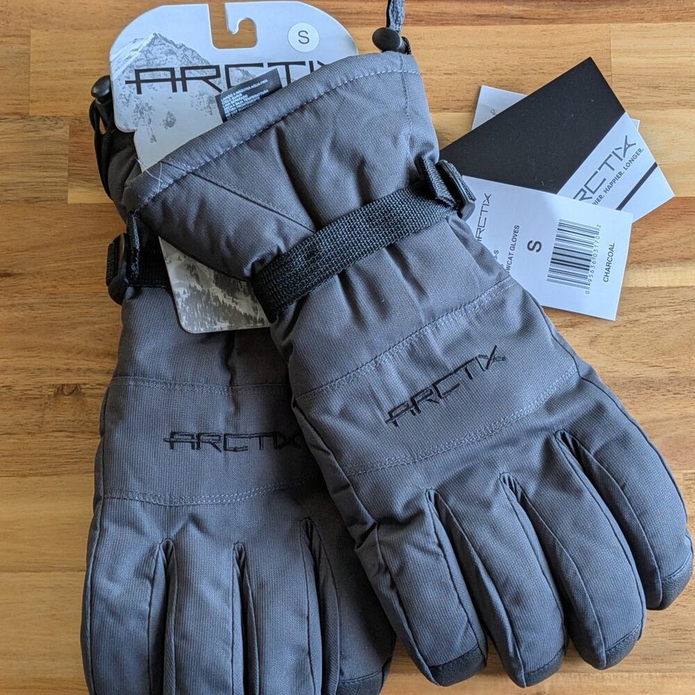 Arctix Gray Insulated Winter Gloves - Size S